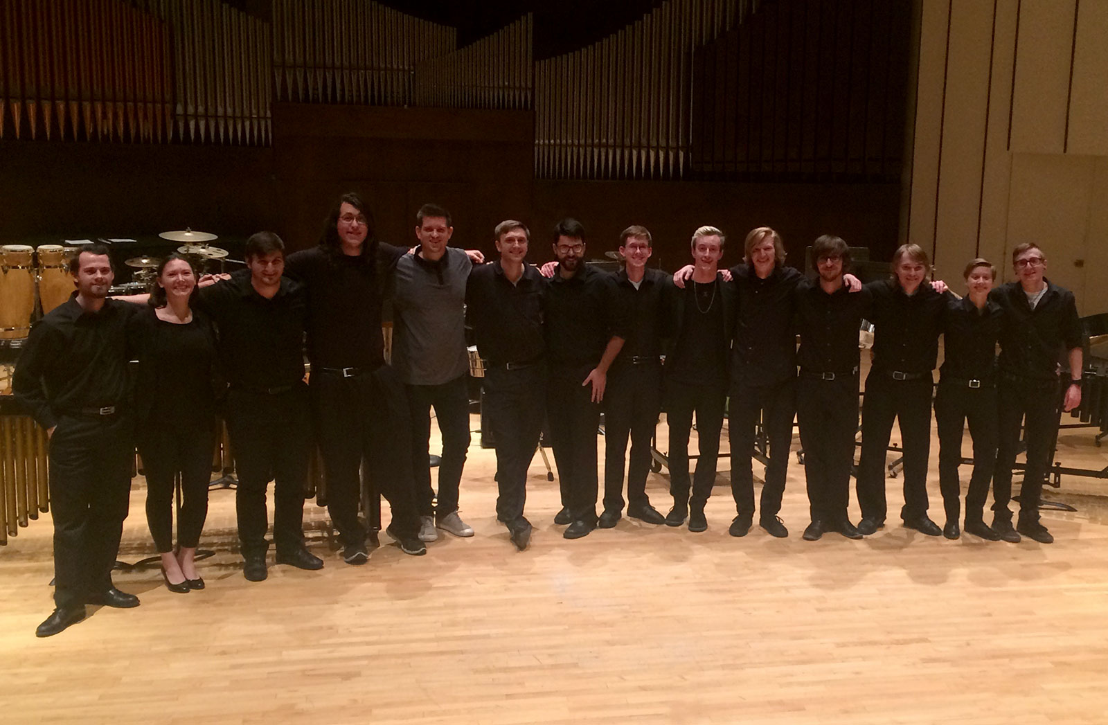 UW Pecussion Ensemble with Nate Werth (of Snarky Puppy)